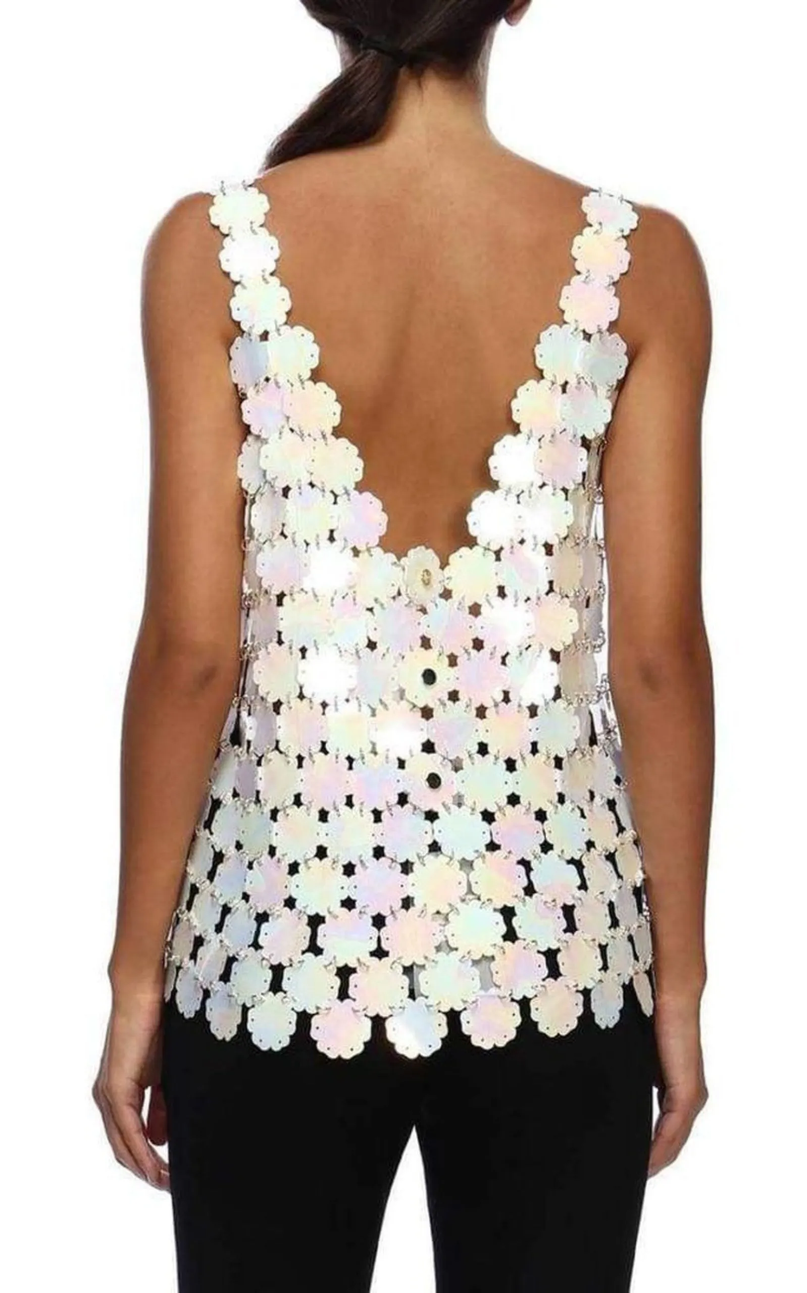 paco rabanne  |Pearl Blossom Element Top