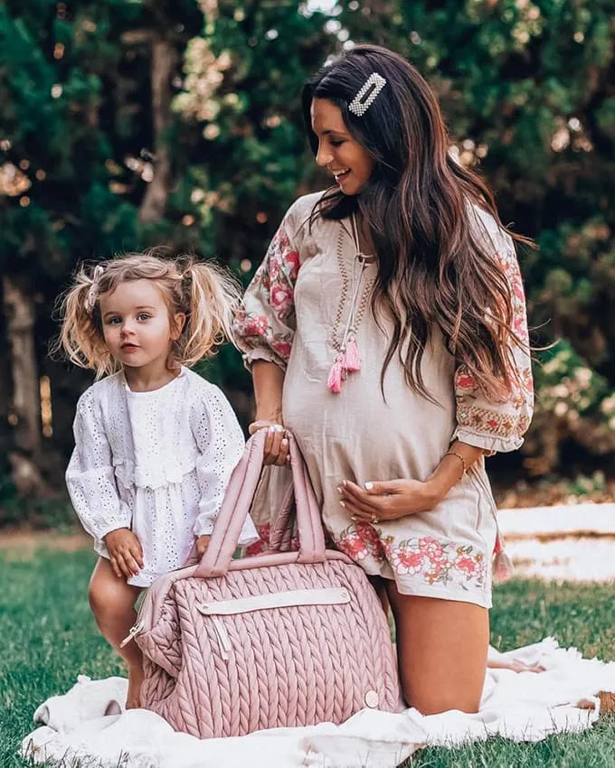 Paige Carryall Dusty Rose