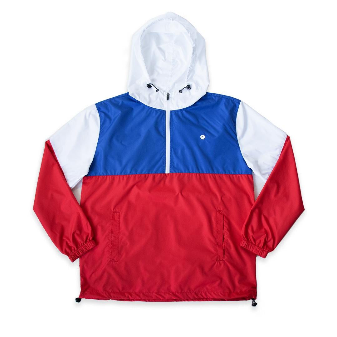 Pastel Windbreaker Jacket (Royal Combo) / D2