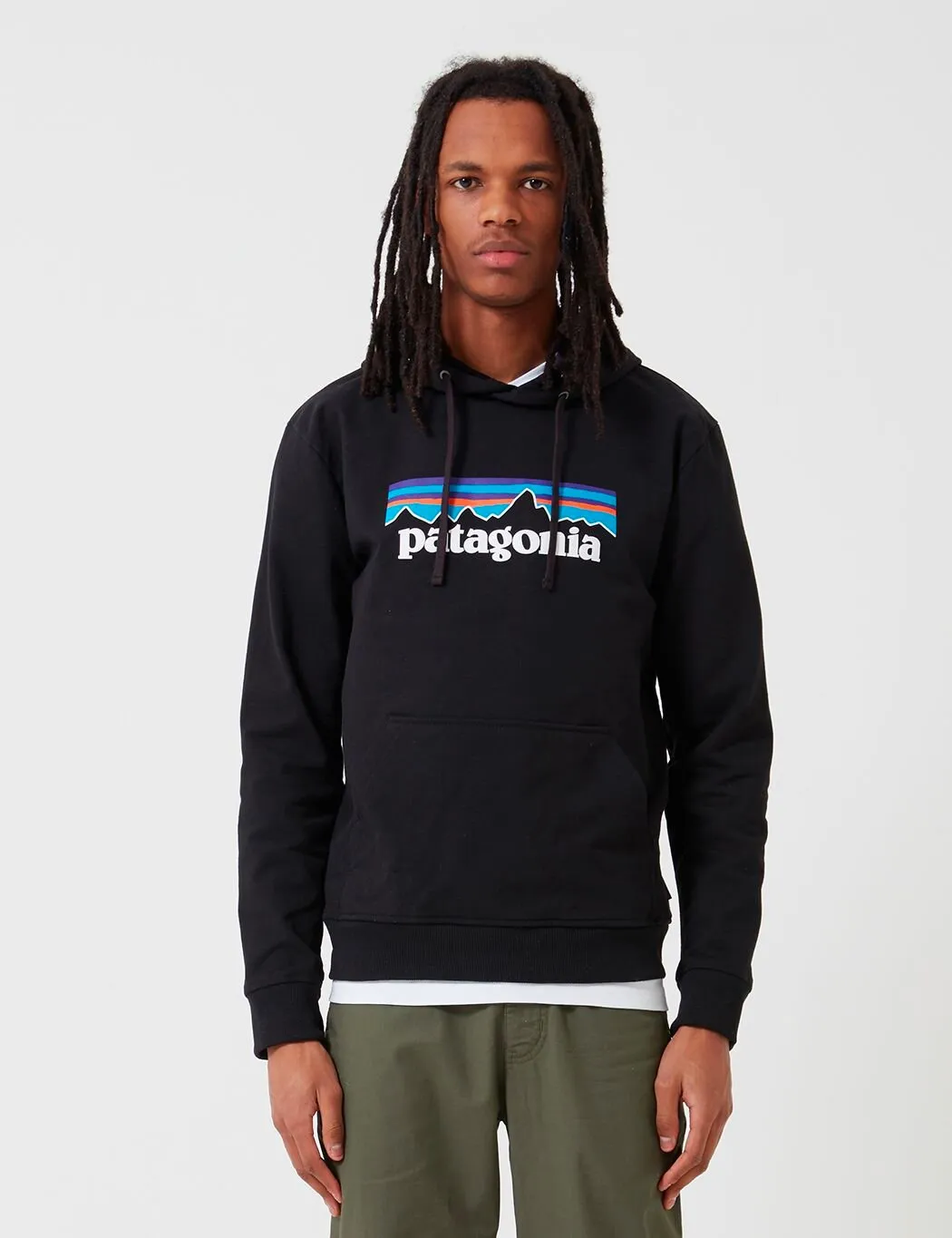 Patagonia P-6 Logo Uprisal Hoody - Black