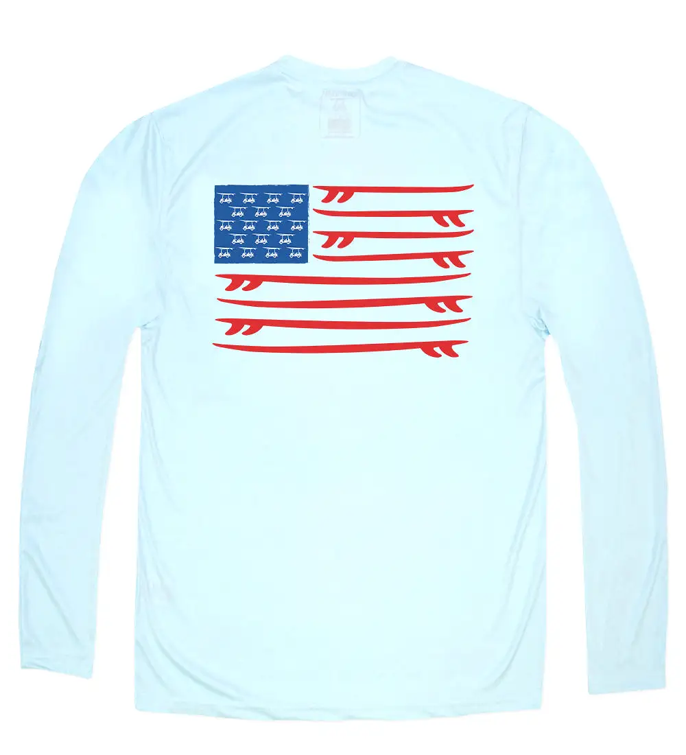 Performance Long Sleeve Surfboard T-Shirt - Arctic