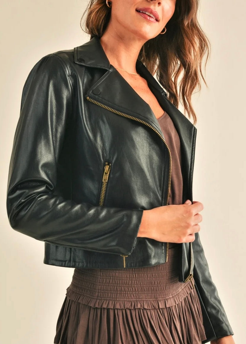 Reset By Jane Cruisin For A Bruisin' Leather Jacket