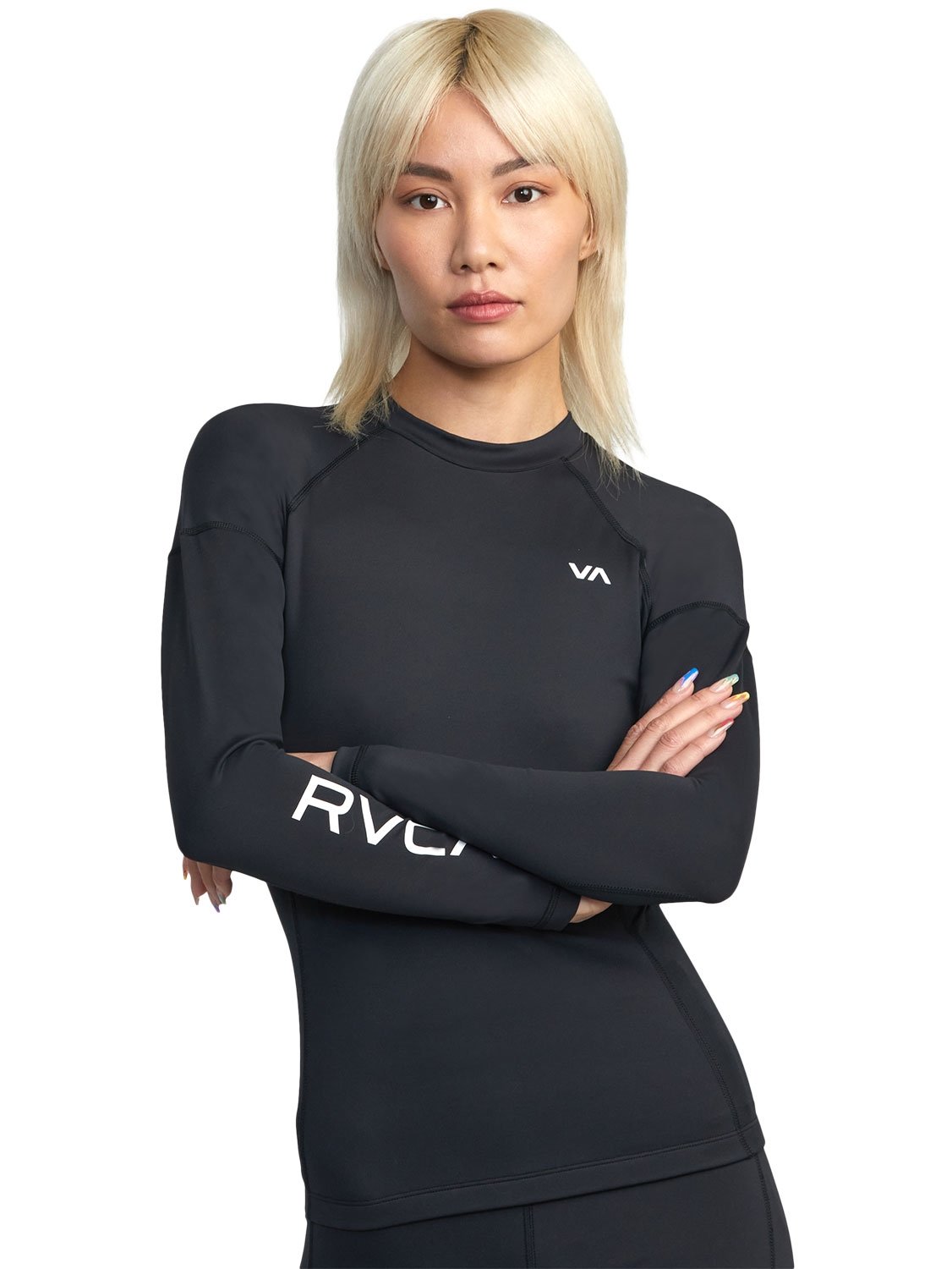 RVCA Ladies Compression Long Sleeve Rashgaurd