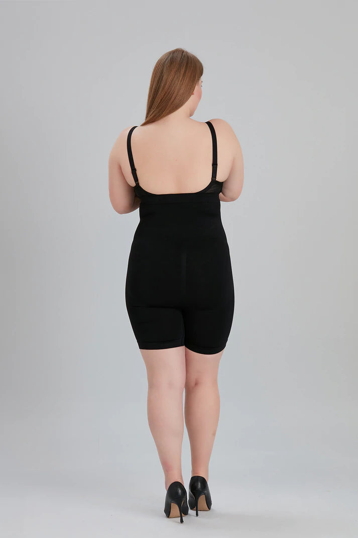 Shapewear London High Waisted Shapewear Shorts In Black