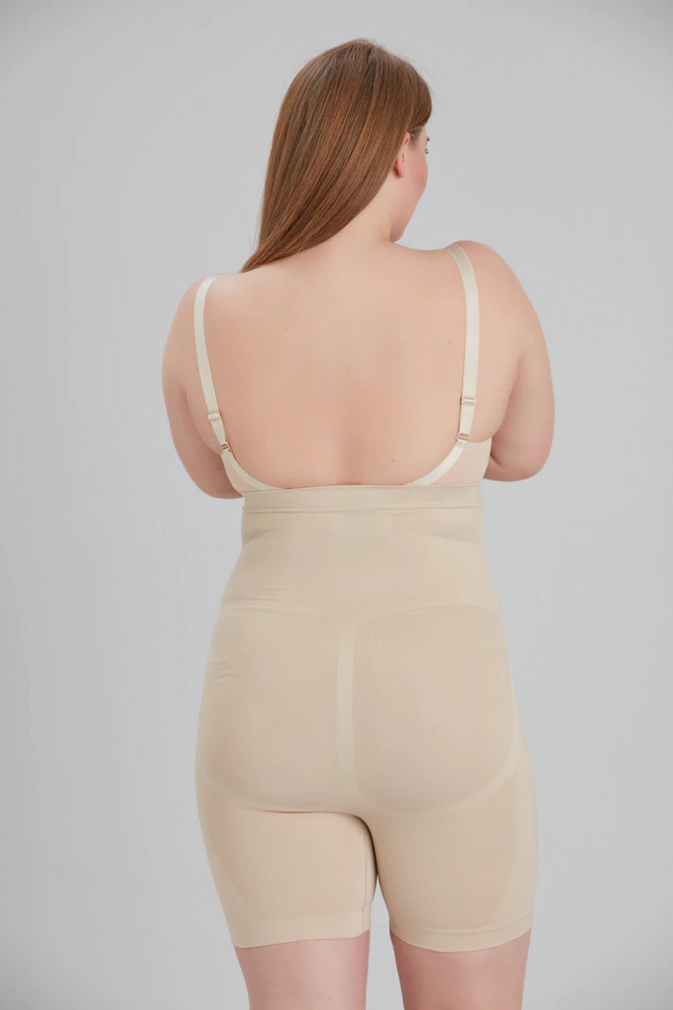 Shapewear London High Waisted Shapewear Shorts In Nude