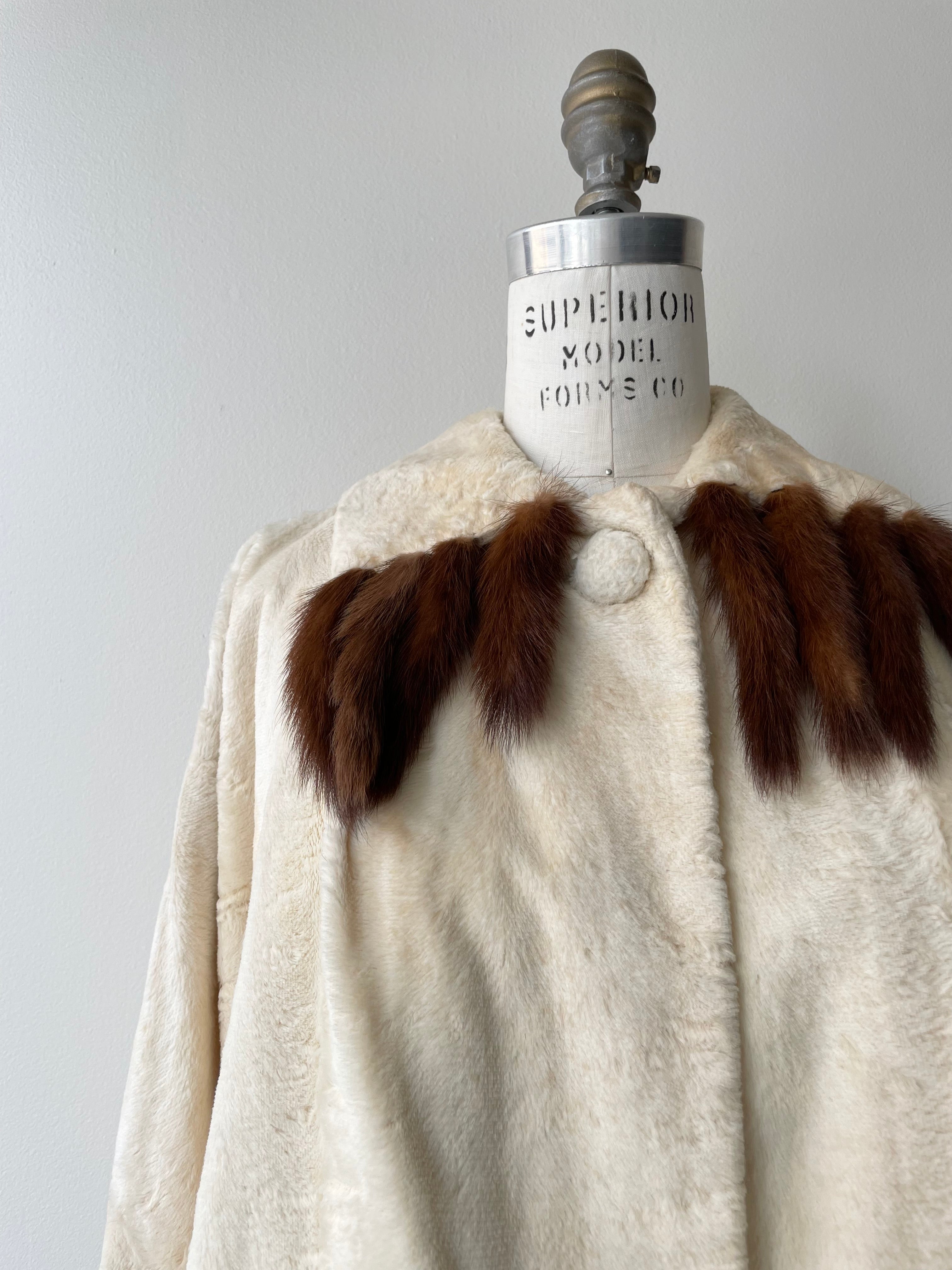 Sheared Mink Cropped Jacket | 1930s