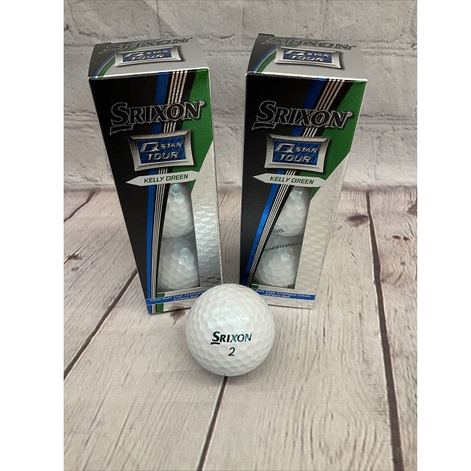 Srixon Q-Star Tour Half Dozen - Kelly Green