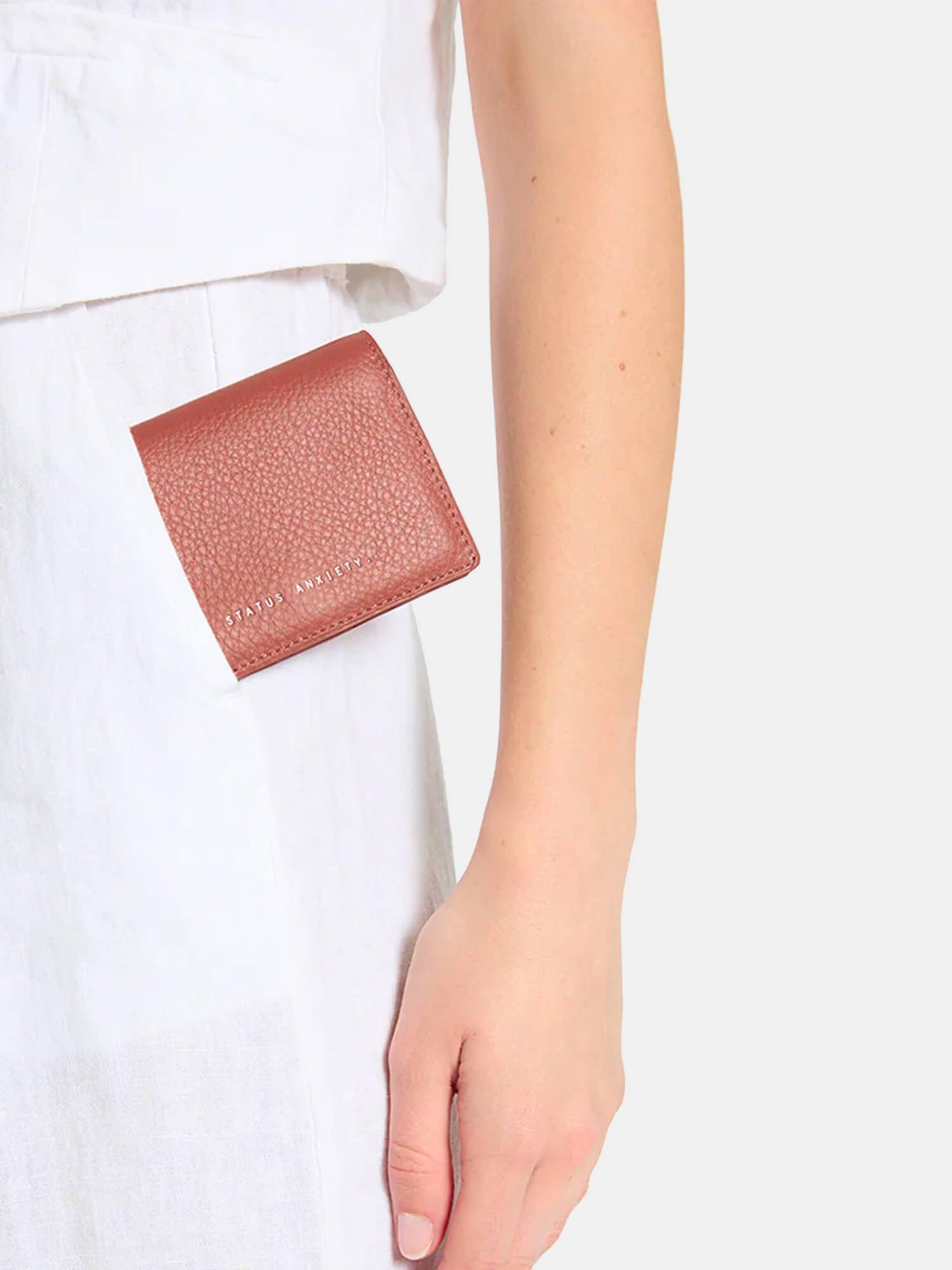 Status Anxiety Easy Does It Wallet - Dusty Rose