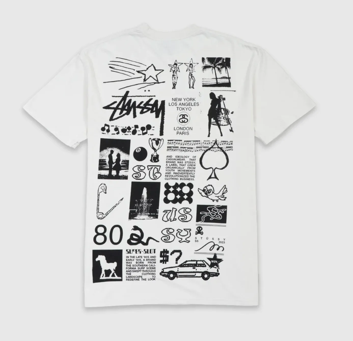 STUSSY  |Unisex Street Style Cotton Short Sleeves Logo Skater Style