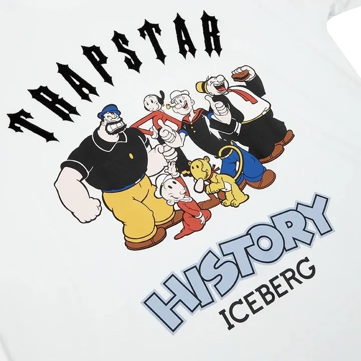 Trapstar London  |Cotton Short Sleeves Oversized Logo T-Shirts