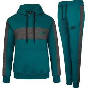 Uptheir Emma Hoody & Jogger Tracksuit Set - Green