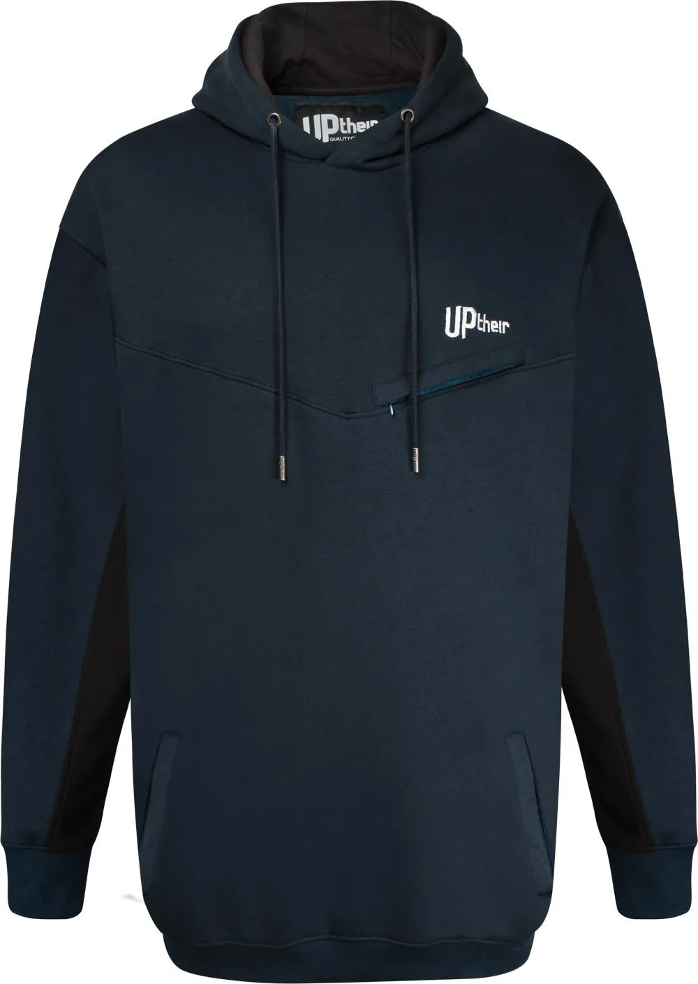 Uptheir Ridge Two Piece Sleeve Hoody - Navy