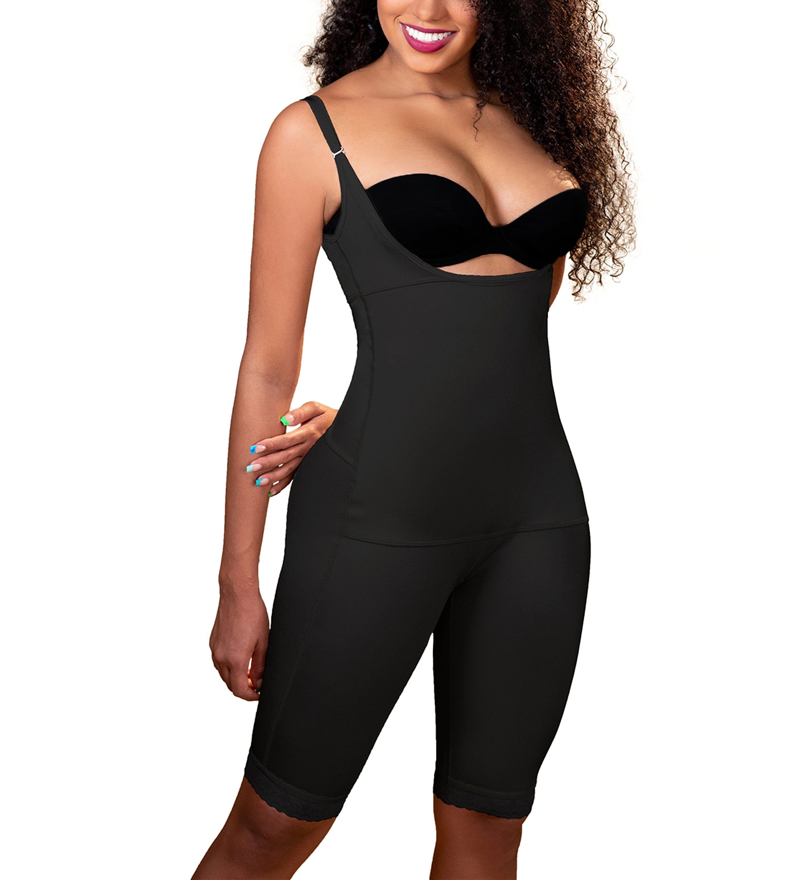 Vedette Stephanie Firm Control Full Body Shaper (104) - Black