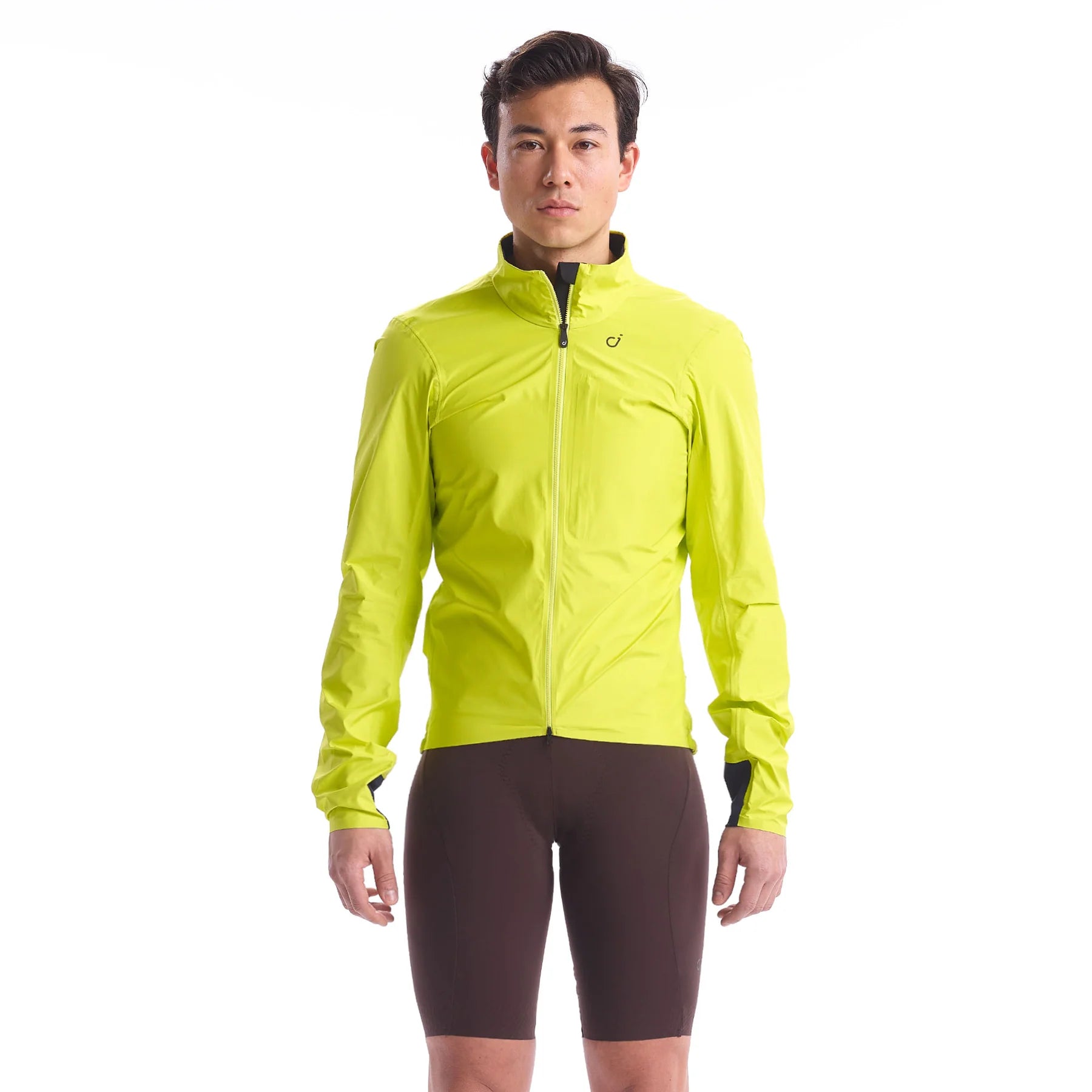 VELOCIO MENS ULTRALIGHT RAIN JACKET CITRON