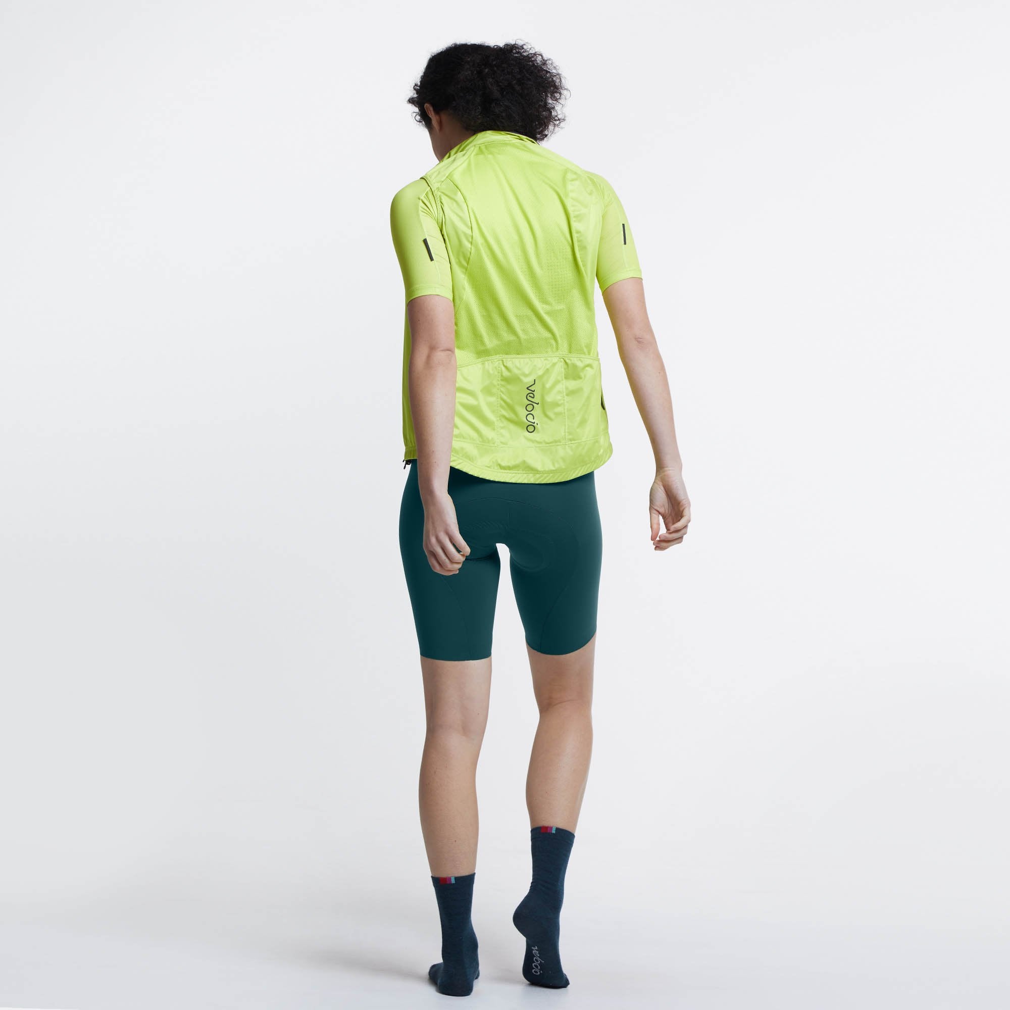 VELOCIO WOMENS WIND VEST CITRON