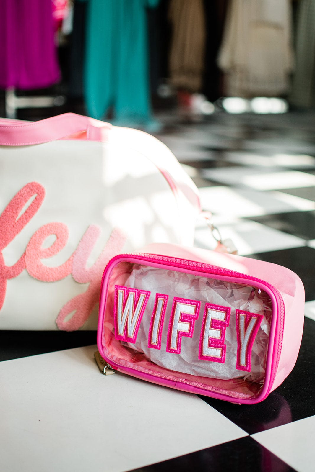 WIFEY Makeup Travel Bag