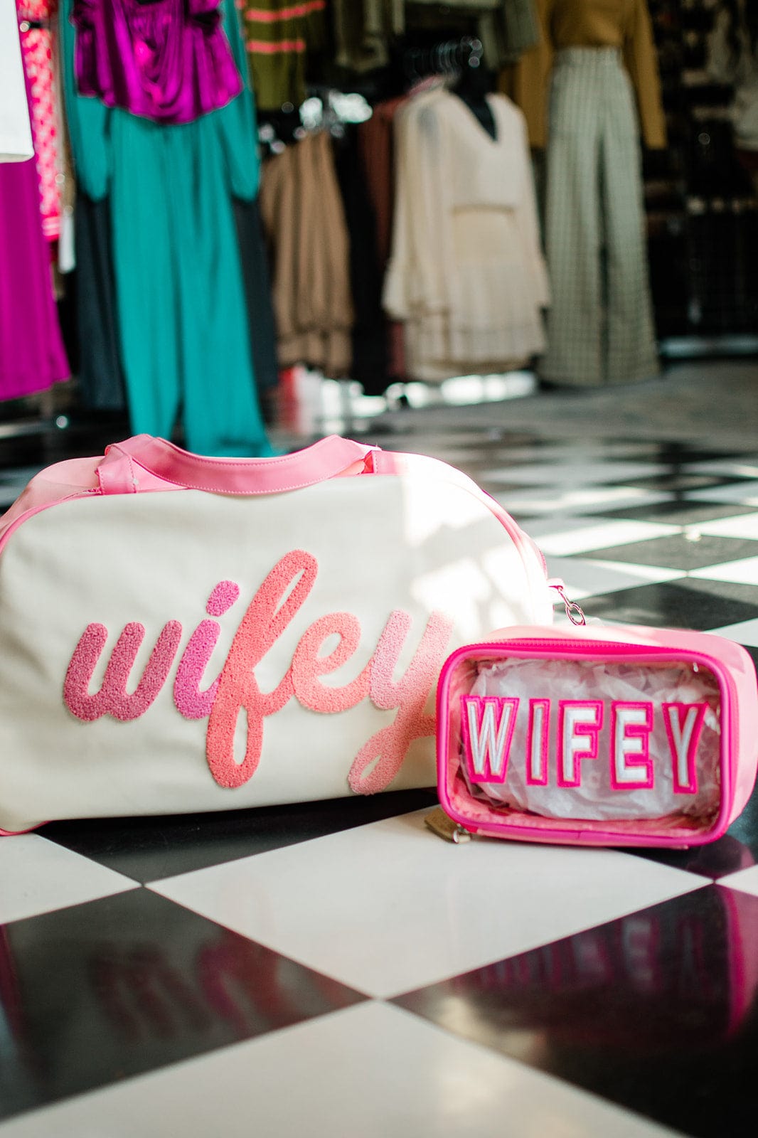 WIFEY Makeup Travel Bag