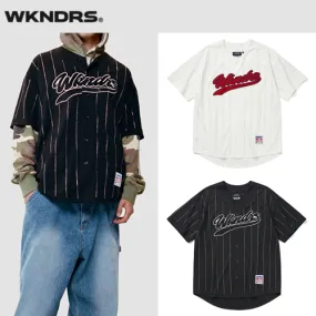 WKNDRS  |Unisex Street Style Logo T-Shirts