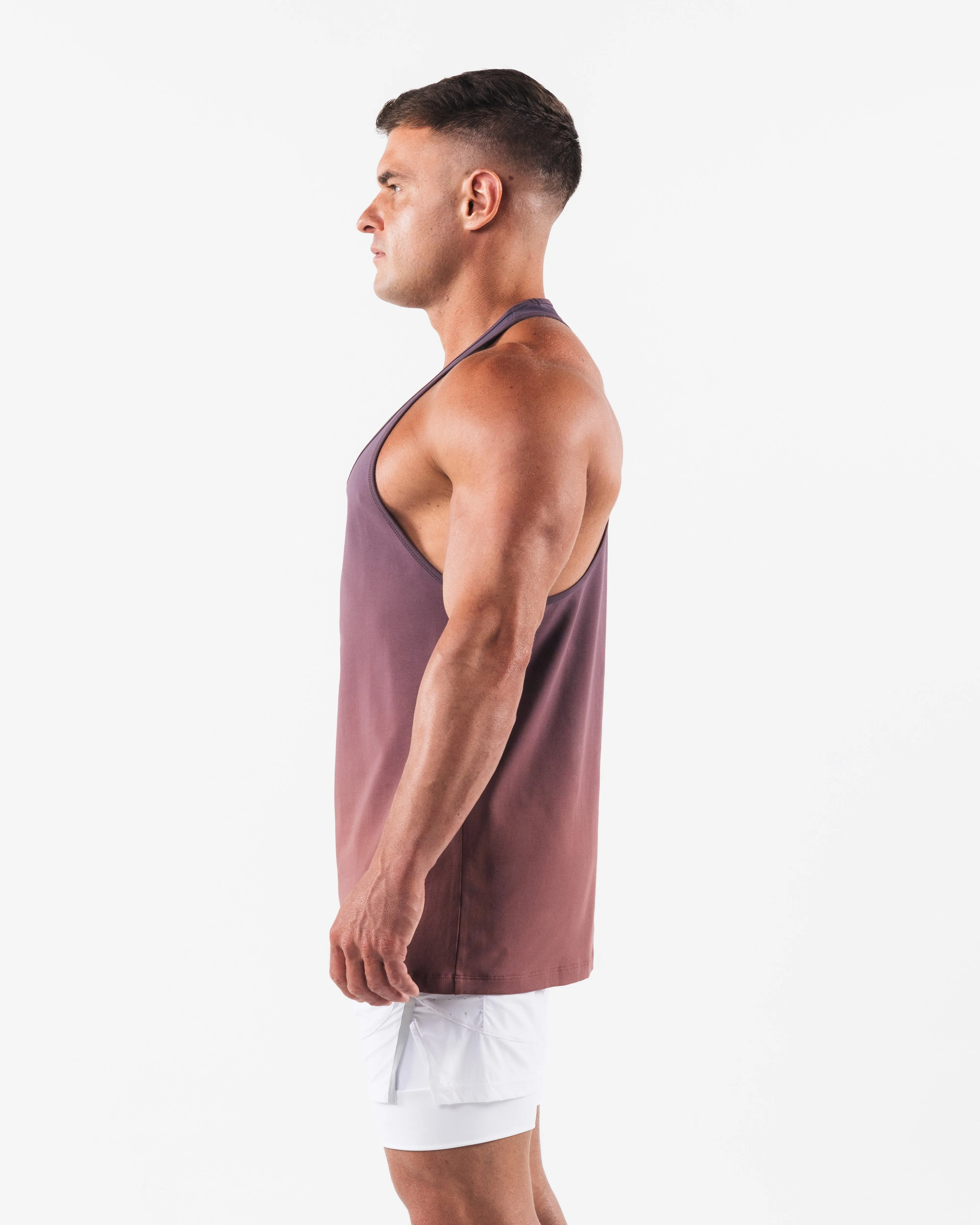 Wolf Head Stringer - Dusty Rose Gradient