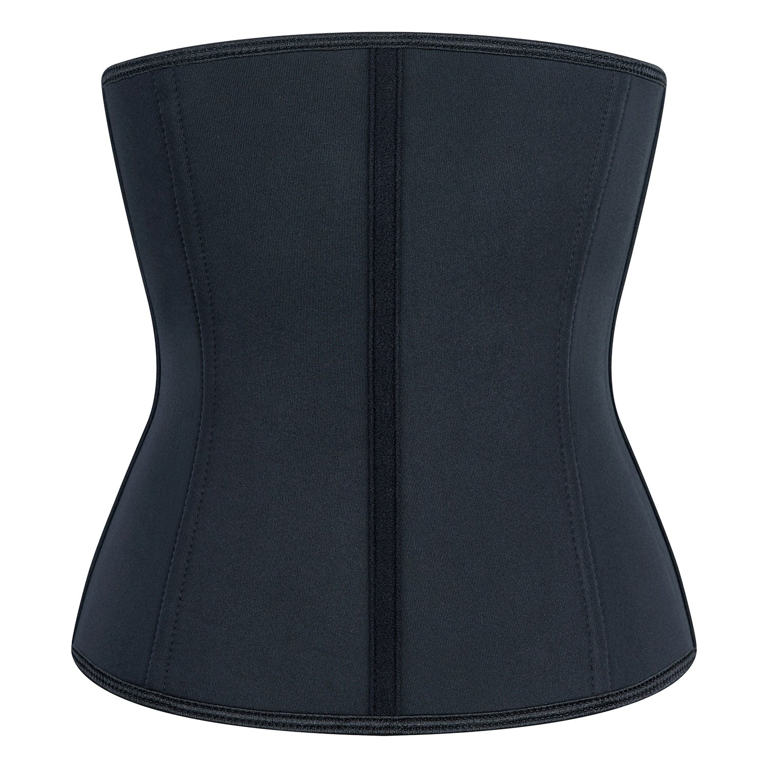 Women's Black Zipper Cincher Corset Slimming Tummy Bodysuit Shapers