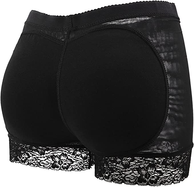 Women's Bodice Briefs Padded Shapewear Underwear High Waist Briefs Waist Briefs Shapewear Push-Up Slip Po Panties Seamless Panti