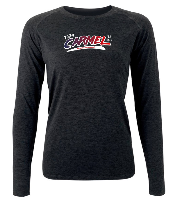 Women's Performance Tech Long Sleeve - Carmel Marathon Weekend